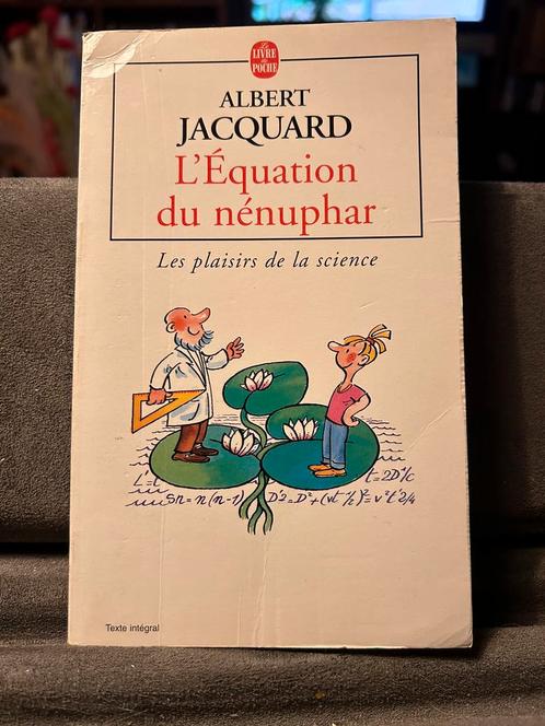 L’équation du nénuphar - Albert Jacquard, Livres, Essais, Chroniques & Interviews, Utilisé