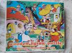 Houten puzzel 80 stukjes, Enlèvement ou Envoi, Plus de 50 pièces, Utilisé, En bois