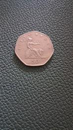 fifty pence 2001, Timbres & Monnaies, Pièces & Médailles, Enlèvement