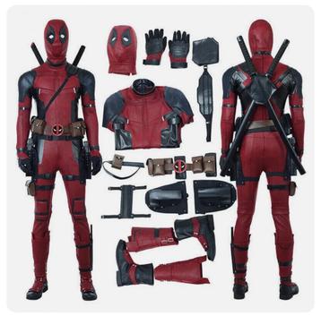 Deadpool costume zo goed als nieuw! 