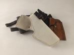 Lot holsters politie?-rijkswacht?-leger/ alles aan - 50%, Verzamelen, Militaria | Algemeen, Ophalen of Verzenden, Rijkswacht, Overige typen