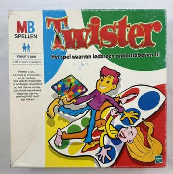 Twister MB partyspel Gezelschapsspel Vanaf 6 Jaar Compleet beschikbaar voor biedingen
