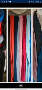 Set van 10  meerkleurige sjaals, Ophalen of Verzenden, Zo goed als nieuw