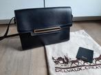 Delvaux Stijlvolle Vintage handtas zwart, Verzenden, Gebruikt, Zwart, Handtas