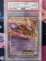 Mewtwo 22 PSA 10, Ophalen of Verzenden, Zo goed als nieuw, Meerdere kaarten