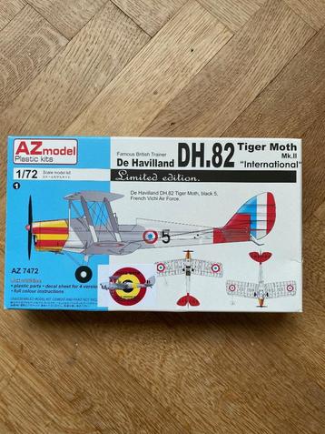 DE HAVILLAND DH.82 TIGER MOTH - BELGISCHE LUCHTMACHT - 1:72 beschikbaar voor biedingen