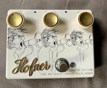 HOFNER - TIME AND AGAIN, Muziek en Instrumenten, Ophalen of Verzenden, Gebruikt, Delay of Echo
