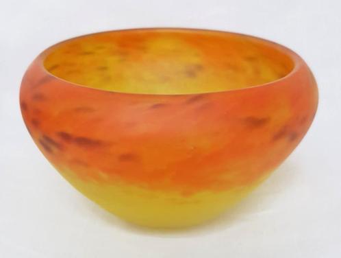 Schneider coupe bijoux art deco, Antiek en Kunst, Antiek | Glaswerk en Kristal, Ophalen of Verzenden