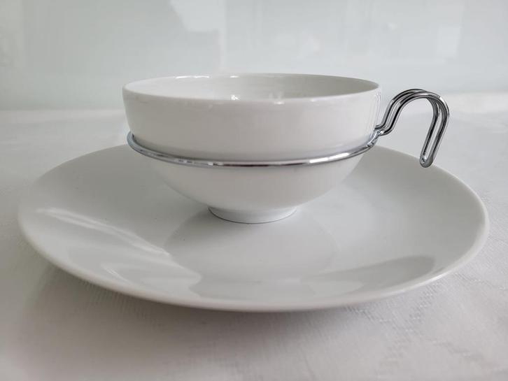 8 design theekopjes Mono Gemiini en theepot Mono Filio, Huis en Inrichting, Keuken | Servies, Nieuw, Kop(pen) en/of Schotel(s)