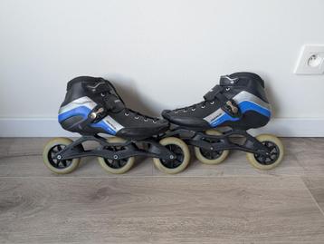 powerslide R4 trinity maat 44, Sport en Fitness, Skeelers, Gebruikt, Dames, Ophalen of Verzenden, Inline skates 4 wielen