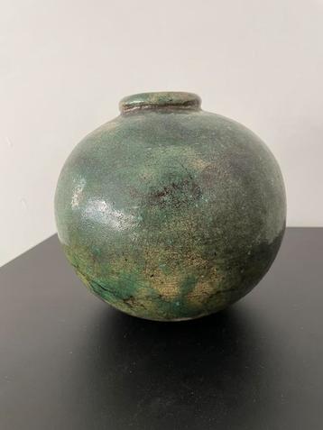 Vintage vaas in keramiek - belisch design beschikbaar voor biedingen