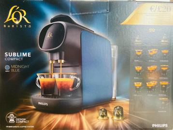 Philips L’or Sublime Compact Midnight Blue barista Nieuw in 