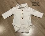 Witte romper (Primark, maat 50), Kinderen en Baby's, Babykleding | Maat 50, Ophalen of Verzenden, Zo goed als nieuw