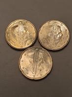 3 munten 20 cent van Nederland zie beschrijving, Postzegels en Munten, Munten | Europa | Euromunten, Ophalen of Verzenden, Overige landen