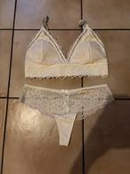 Lingerie, Kleding | Dames, Ondergoed en Lingerie, Ophalen of Verzenden, Wit, Setje