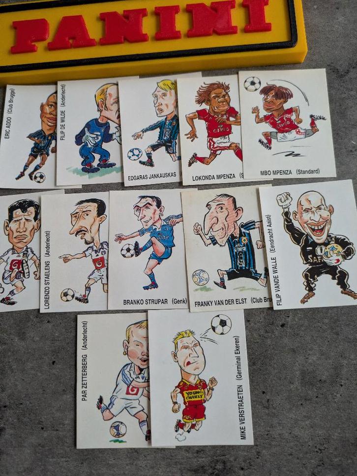 Panini FOOTBALL 99 12 STICKERS 1999  OOGWENK REEKS VOETBAL, Hobby en Vrije tijd, Stickers en Plaatjes, Nieuw, Ophalen of Verzenden