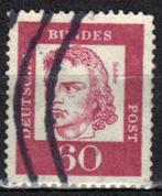 Duitsland Bundespost 1961-1964 - Yvert 230 - Beroemde D (ST), Timbres & Monnaies, Timbres | Europe | Allemagne, Affranchi, Envoi