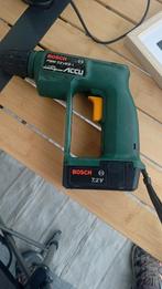 Perceuse BOSCH sans fil en état de marche, chargeur compris, Doe-het-zelf en Bouw, Gereedschap | Boormachines, Ophalen, Zo goed als nieuw