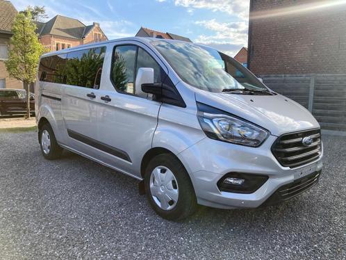 Ford Custom L2 9zitplaatsen AUTOMAAT 2023 52000km BTWaftrekb, Auto's, Ford, Bedrijf, Te koop, Transit, ABS, Airbags, Airconditioning