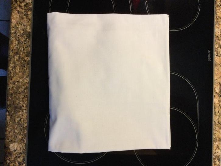 Drap de lit, Huis en Inrichting, Slaapkamer | Beddengoed, Gebruikt, Hoeslaken of Sloop, Tweepersoons, Beige, Ophalen