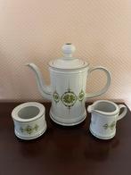 Koffieservies wit-groen, Ophalen