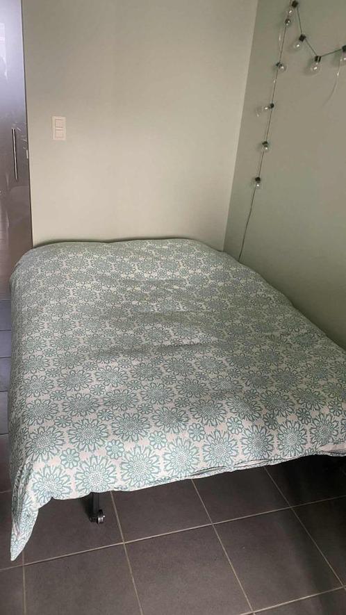 Slaapbank (tweepersoons), Huis en Inrichting, Slaapkamer | Slaapbanken, Gebruikt, Tweepersoons, Ophalen