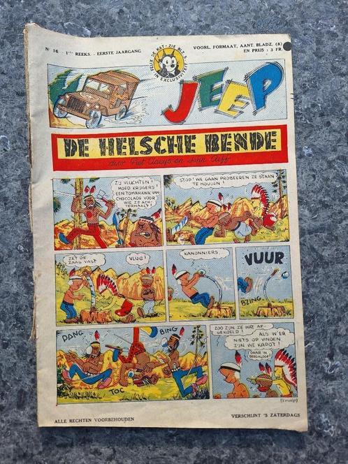Studio Guy Puvrez Felix de Kat - 9 nummers Jeep (1945), Boeken, Stripverhalen, Gelezen, Ophalen of Verzenden