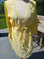 strandkleed tuniek kiwi st tropez, Kleding | Dames, Badmode en Zwemkleding, Geel, Ophalen of Verzenden, Zo goed als nieuw, Overige typen