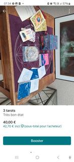 Lot tarots et livres, Enlèvement ou Envoi, Comme neuf