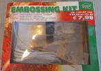 doos embossing kit, Ophalen of Verzenden, Gebruikt