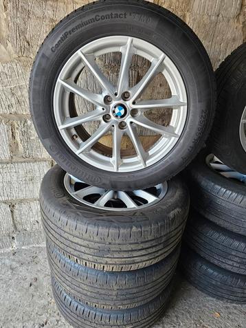 Jantes d'origine Bmw Serie 5 G30 G31 5x112 225 55 17, Enlèvement ou Envoi, Utilisé, BMW