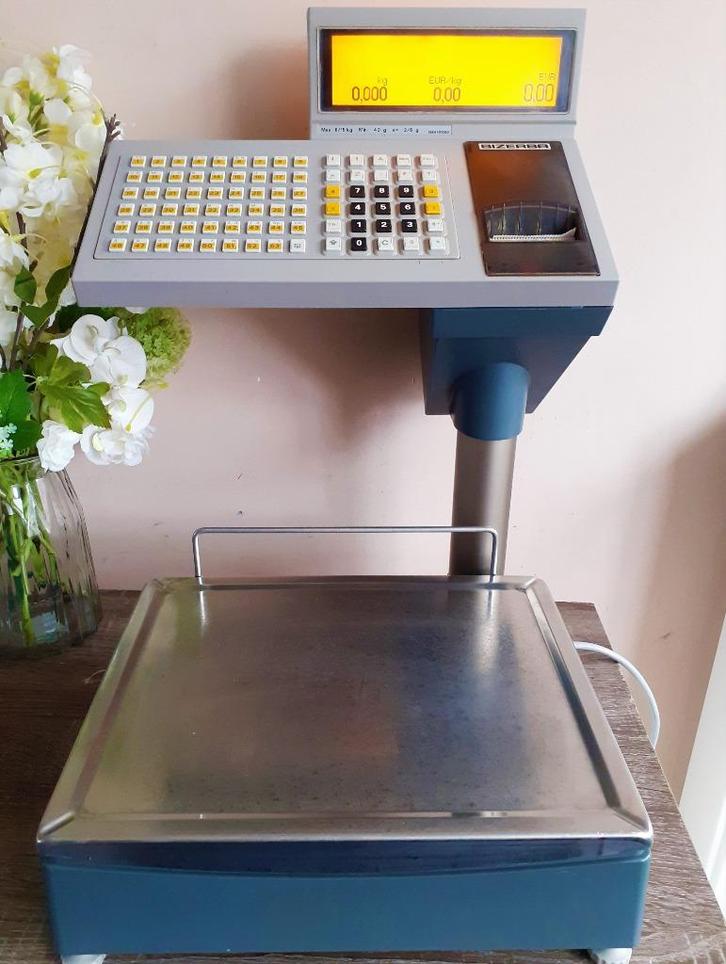 weegschaal    BIZERBA, Elektronische apparatuur, Weegschalen, Gebruikt, Digitaal, Winkelweegschaal, 1 tot 500 gram, 10 tot 50 kg