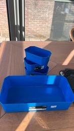 Preston bait tubs, Watersport en Boten, Hengelsport | Algemeen, Ophalen, Zo goed als nieuw