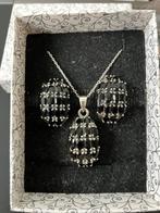Prachtige zilveren setje met onyx ( oorbellen en hanger), Overige kleuren, Nieuw, Ophalen of Verzenden, Met edelsteen