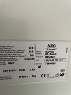 AEG ijskast met diepvries, Elektronische apparatuur, Koelkasten en IJskasten, Ophalen, Gebruikt, 200 liter of meer, 140 tot 160 cm