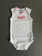 Witte body Lief! Lifestyle - maat 74, Kinderen en Baby's, Babykleding | Maat 74, Ophalen of Verzenden, Nieuw, Meisje