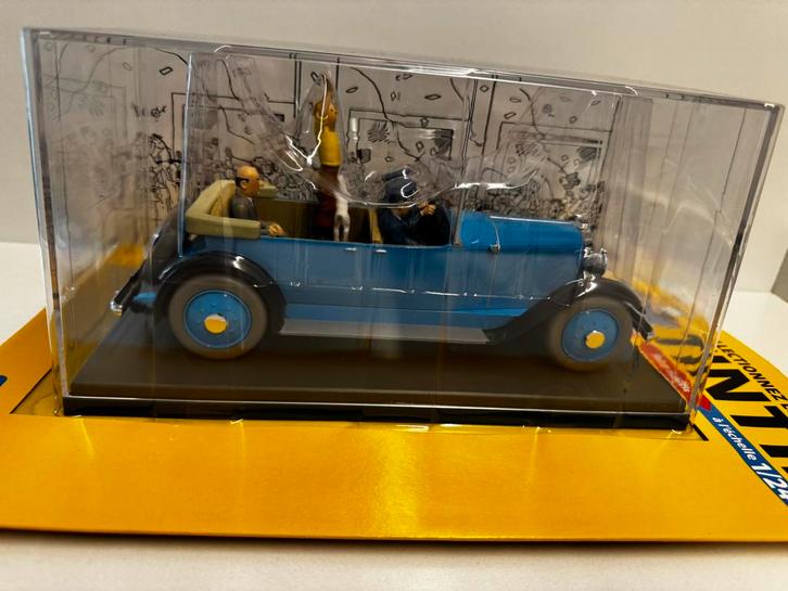 Kuifje auto 1:24 parade auto uit kuifje in amerika nr 19, Verzamelen, Stripfiguren, Nieuw, Kuifje, Ophalen of Verzenden