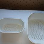 Evier cuisine Franke 2 bassins paniers égouttoirs intérieurs, Moins de 100 cm, Utilisé, Blanc, Moins de 50 cm