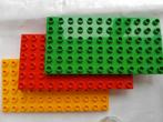 Lego Duplo, 3 plaques 6x12, Enlèvement ou Envoi, Utilisé, Duplo