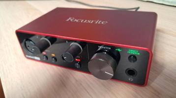 Focusrite Scarlett Solo (3e generatie) beschikbaar voor biedingen