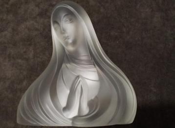 Glazen Art Deco Madonna  Franz Hagenauer, 1937 beschikbaar voor biedingen