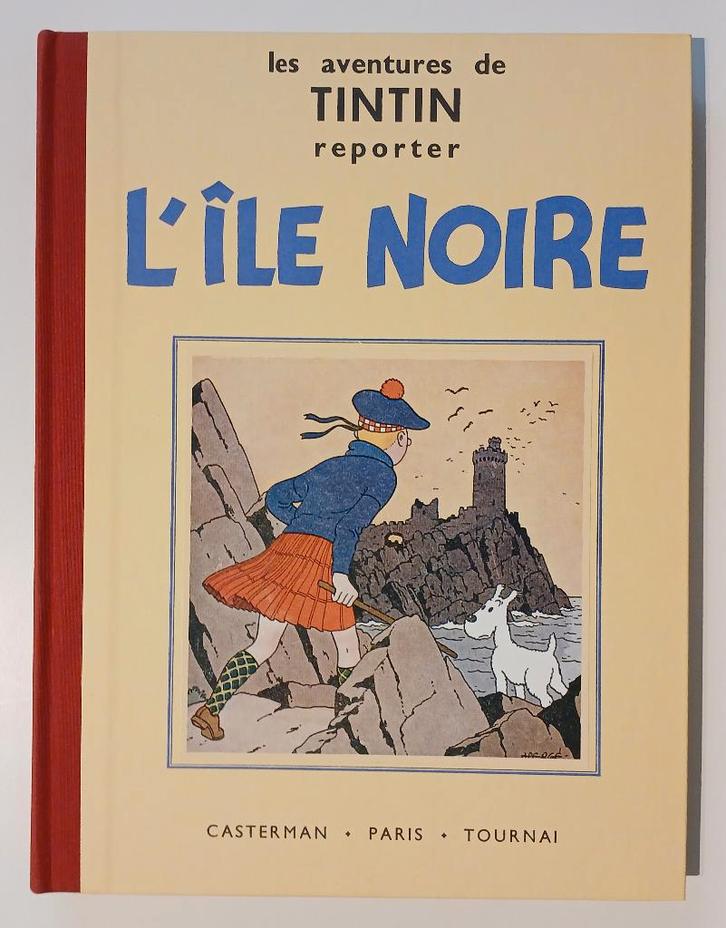 BD Tintin l'île Noire Hergé Fac-similé 1987, Livres, BD, Neuf, Une BD, Enlèvement ou Envoi