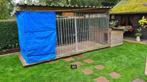 Hondenkennel 4,00m x 1,60m x 1,80m, Ophalen, Gebruikt