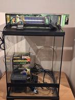 terrarium exo terra complet reptiles dendrobates, Enlèvement, Comme neuf, Terrarium ou Paludarium