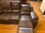 Canapés en cuir Château d’Ax – 2 pièces réclinables,, Enlèvement, Utilisé, Cuir