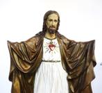 Statue d'église H. Christ Religion H 86 Antique😍💑🙏💖🤗✨, Autres types, Enlèvement, Utilisé, Christianisme | Catholique