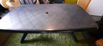 Tuintafel, Tuin en Terras, Tuintafels, Ophalen, Gebruikt, Rechthoekig, Plastic