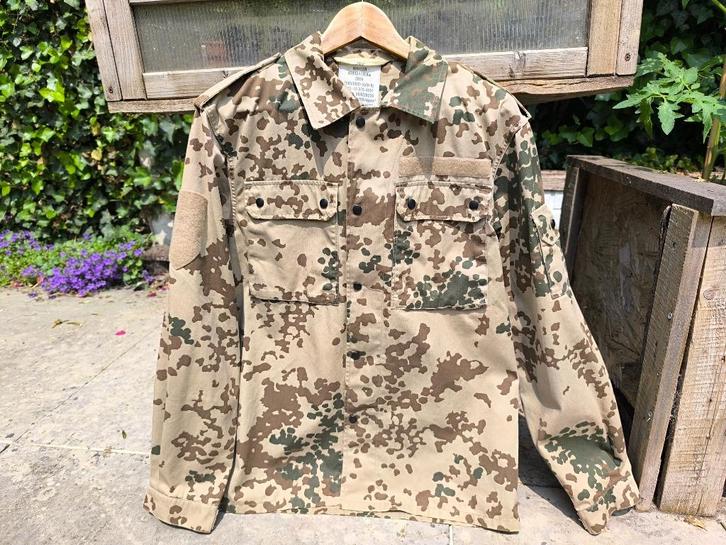 Shirt/jas van het Duitse leger/Bundeswehr Tropentarn camo L, Verzamelen, Militaria | Algemeen, Landmacht, Kleding of Schoenen