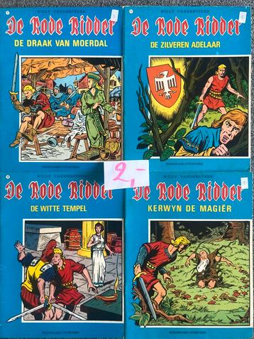 Strips De Rode Ridder per stuk of als pakket (120 stuks) beschikbaar voor biedingen