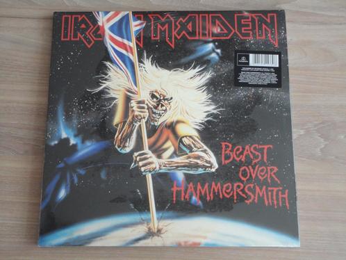 3LP Iron Maiden - Number Of The Beast/Beast Over Hammersmith, Cd's en Dvd's, Vinyl | Hardrock en Metal, Ophalen of Verzenden